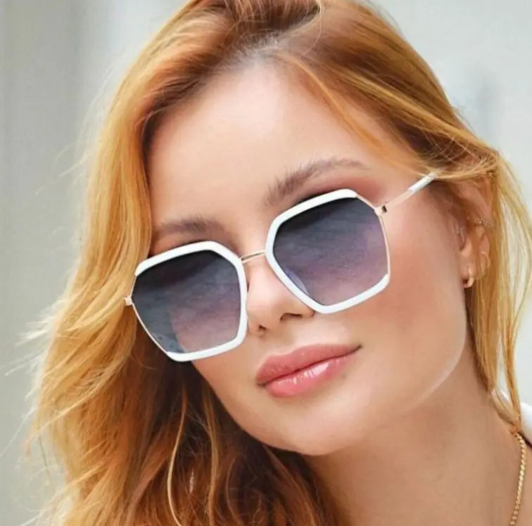 Óculos de Sol Feminino UV400 Moda Casual Verão 2024