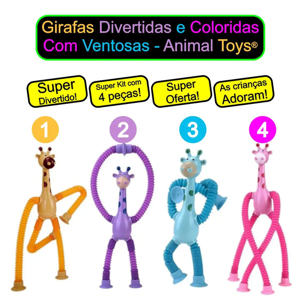 achei_mais_promo_girafas_divertidas_coloridas_animal_toys