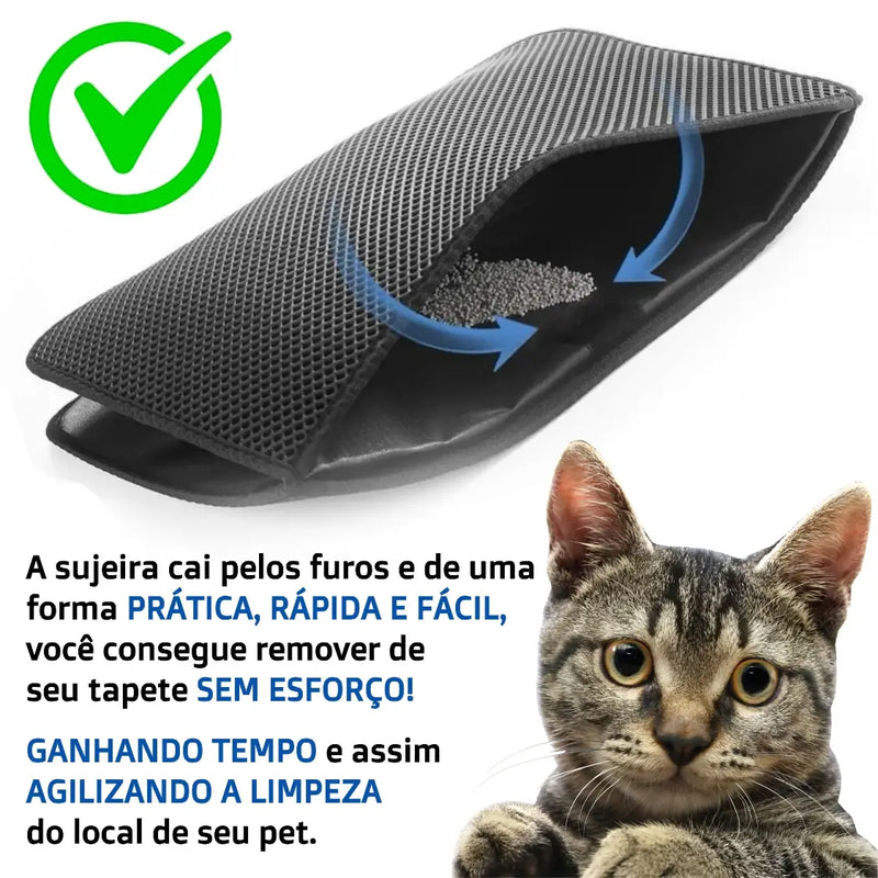Tapete Higiênico Para Gatos - Magic Clean®